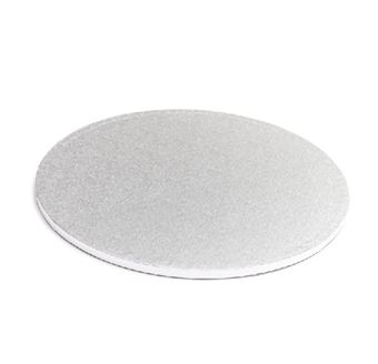 Picture of SILVER ROUND BOARD CAKE DRUM 40CM OR 14 INCH